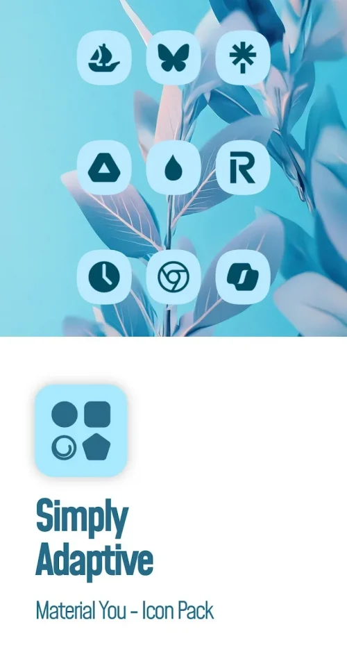 Simply Adaptive Icon Pack