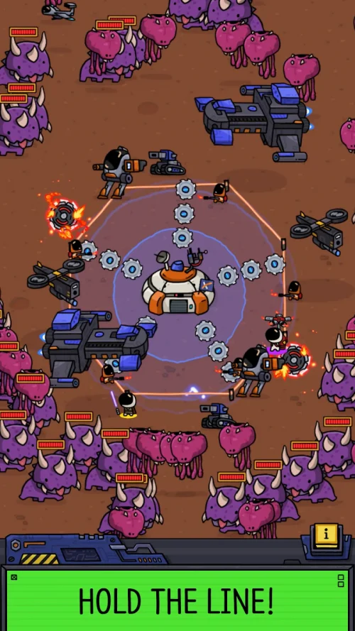 SpaceXYZ: Idle Tower Defense