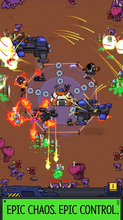 SpaceXYZ: Idle Tower Defense