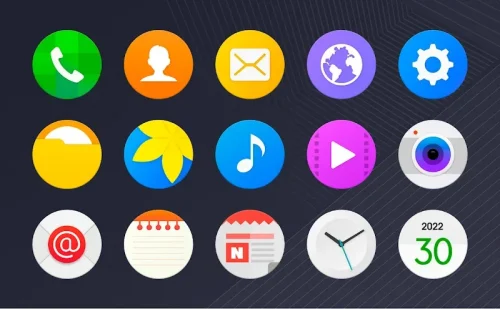 TouchWiz – Icon Pack (Round)