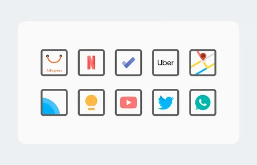 White Sweet Edge – Icon Pack