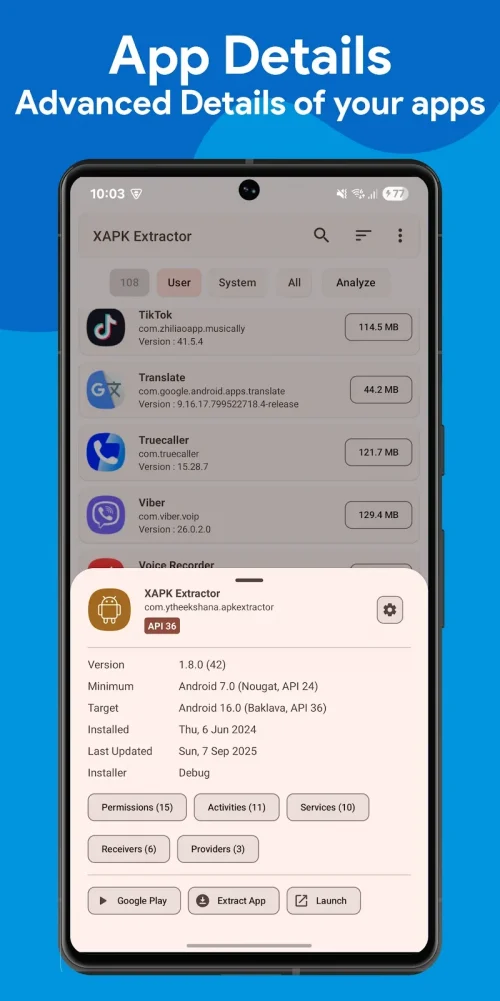 XAPK Extractor & App Analyzer