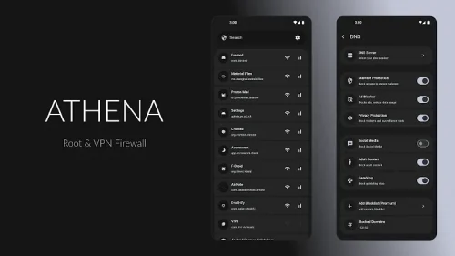 Athena: Firewall & Adblocker