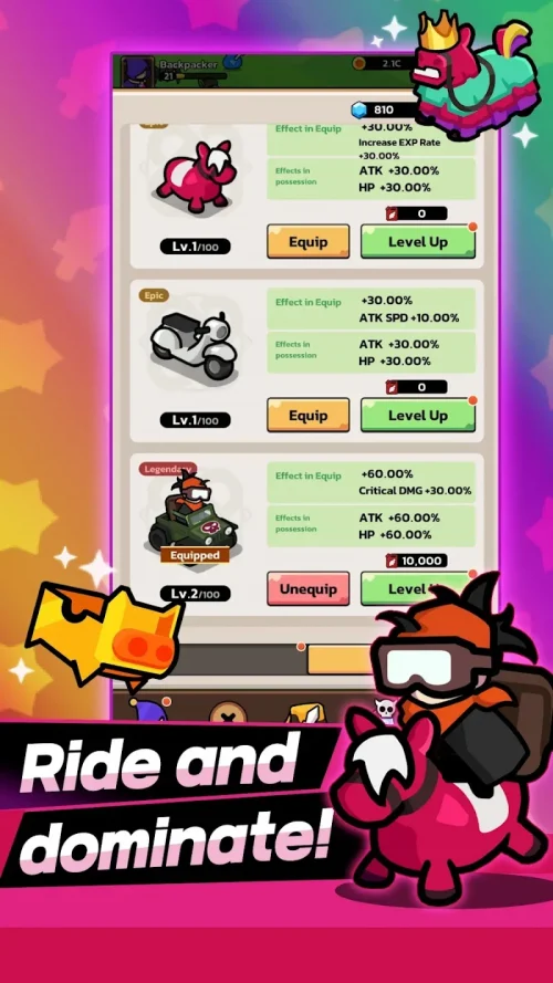 Backpack Survivors : Idle RPG