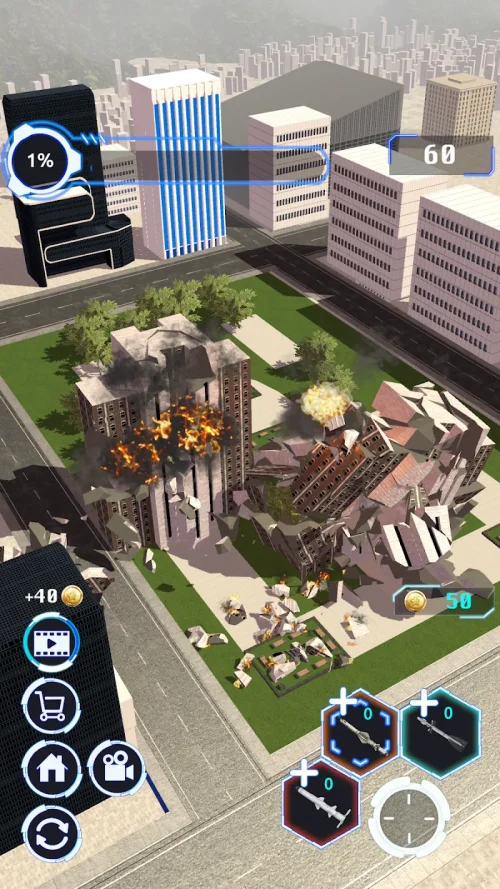 City Demolish: Rocket Smash!
