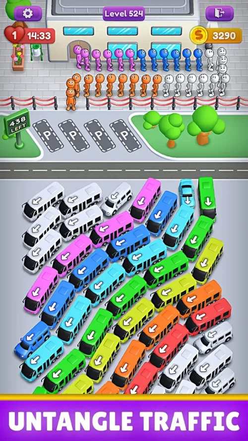 Crowd Express: Boarding Puzzle