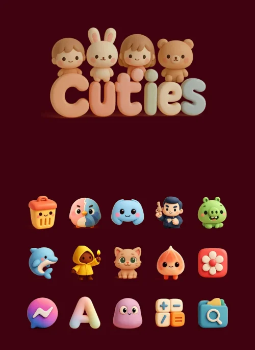 Cuties – Icon Pack