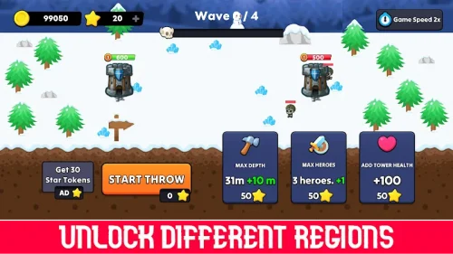 Deep Heroes Tower: TD Premium