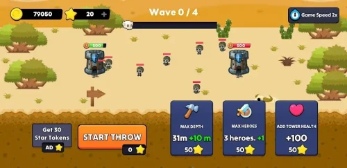 Deep Heroes Tower: TD Premium