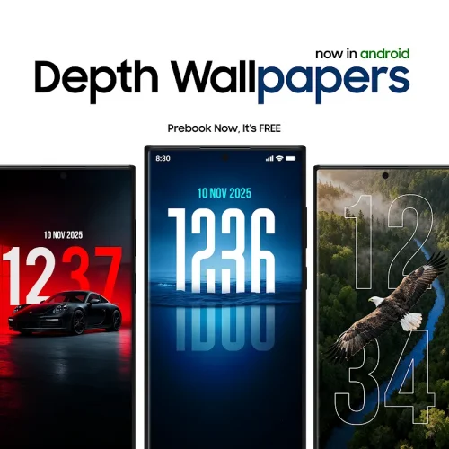 Depth Wallpapers & Live Clock