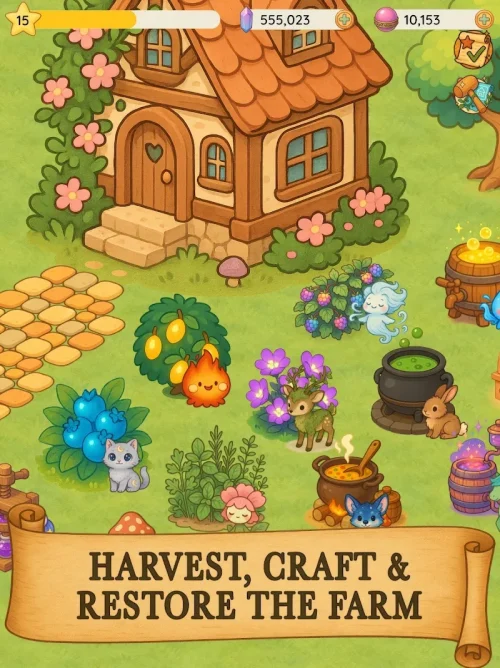 Evergrove Idle: Grow Magic