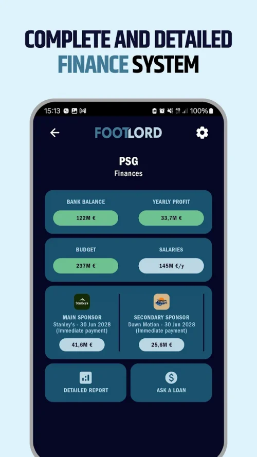 FootLord – Football Manager