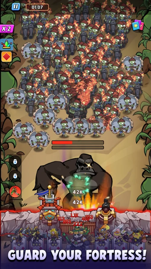 Fortress Frontlines: Card TD