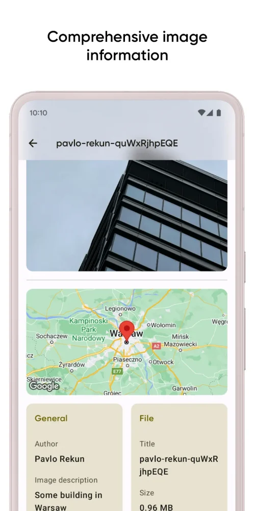 Graphie – EXIF management