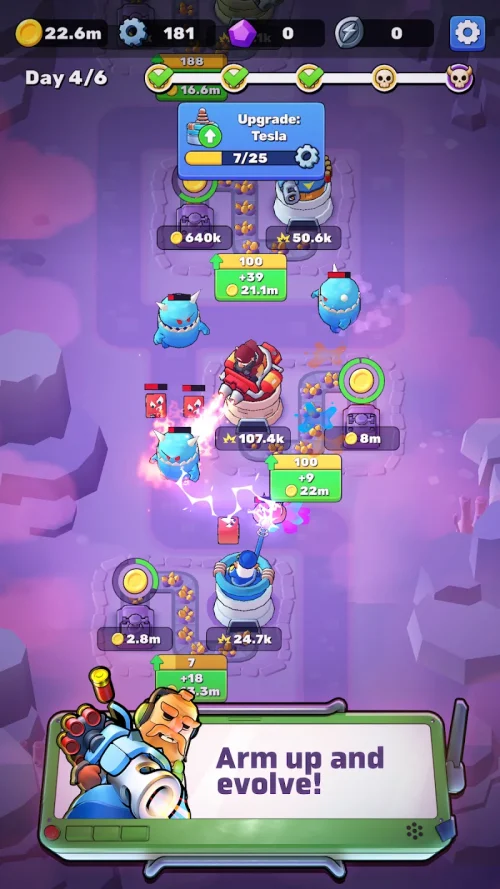 Greedy Defender: Idle Defense