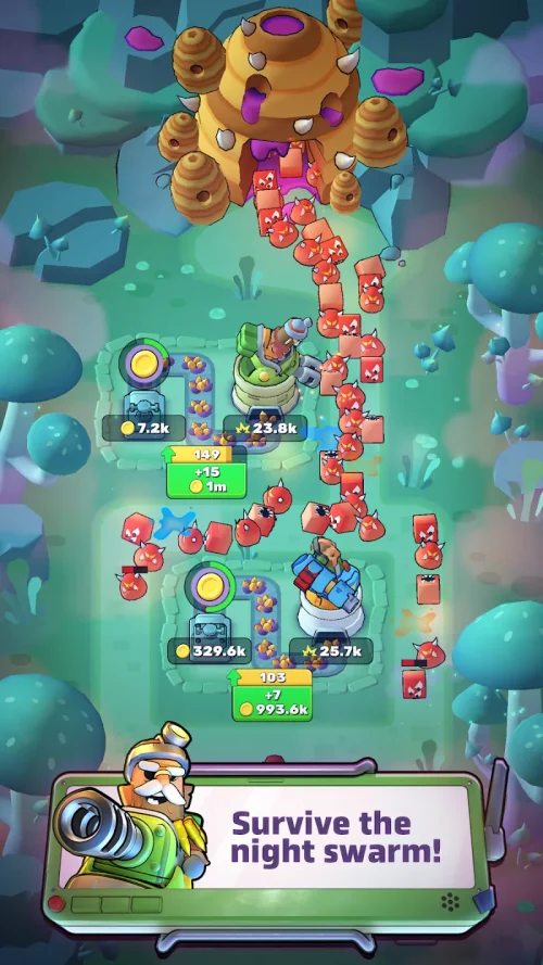 Greedy Defender: Idle Defense