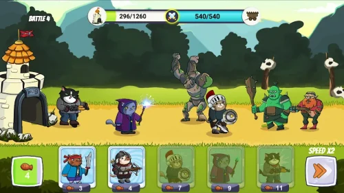 Idle Cat Castle: Tower Defense