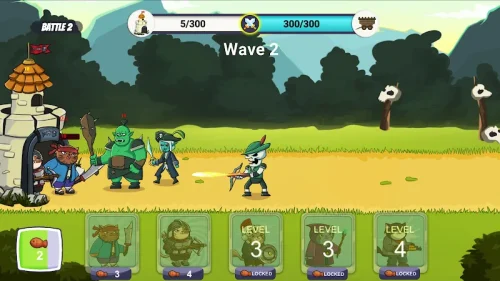 Idle Cat Castle: Tower Defense