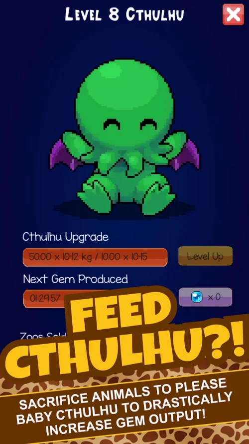 Idle Tap Zoo: Tap, Build & Upg