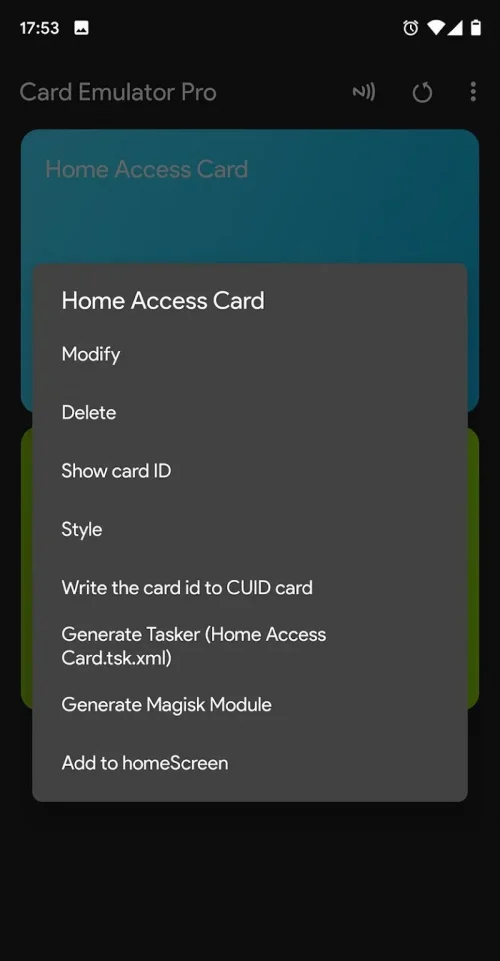 NFC Card Emulator Pro (Root)