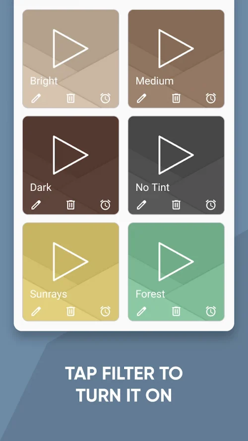 Night Shift: Blue light filter