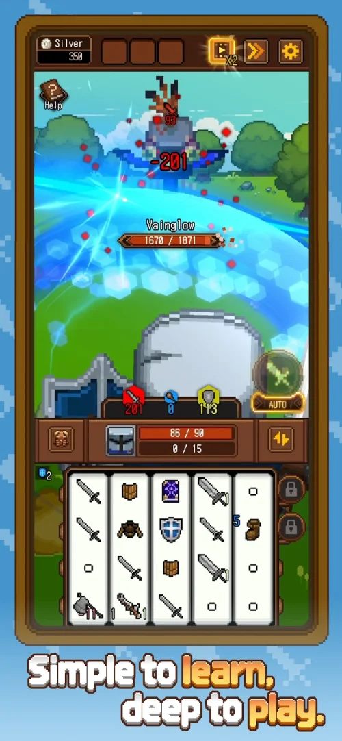 Weak Hero but save the World