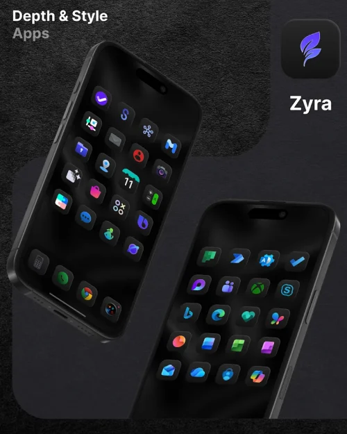​Zyra  Icon Pack & Widgets