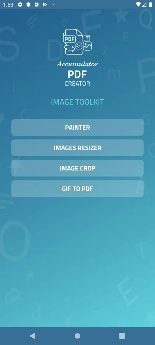 Accumulator PDF creator