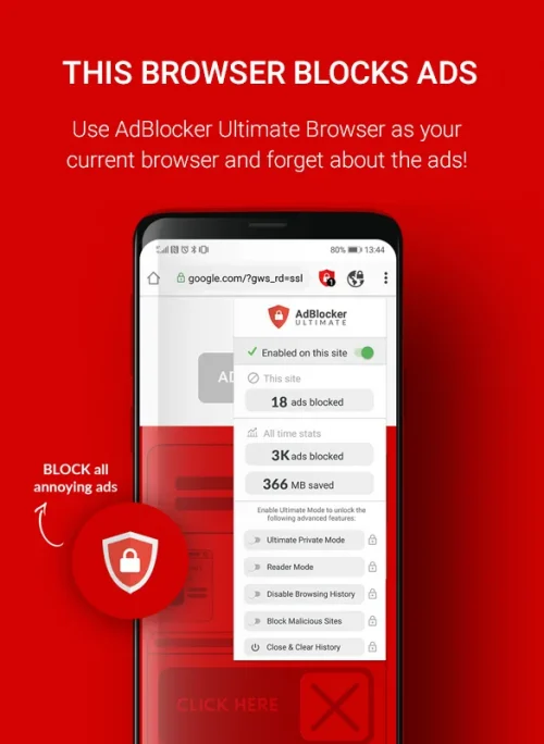 AdBlocker Ultimate Browser