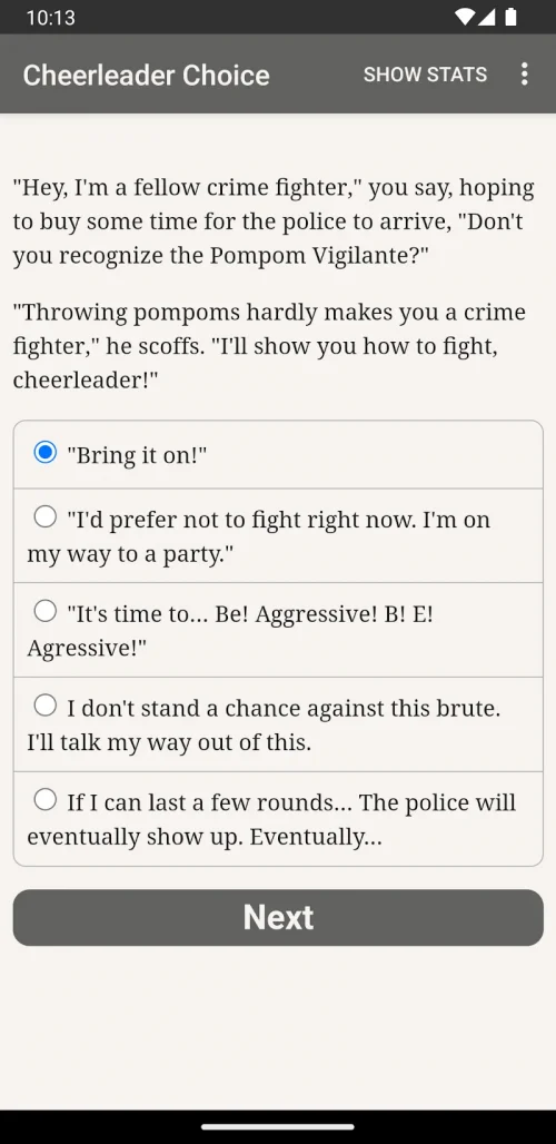 Cheerleader’s Choice