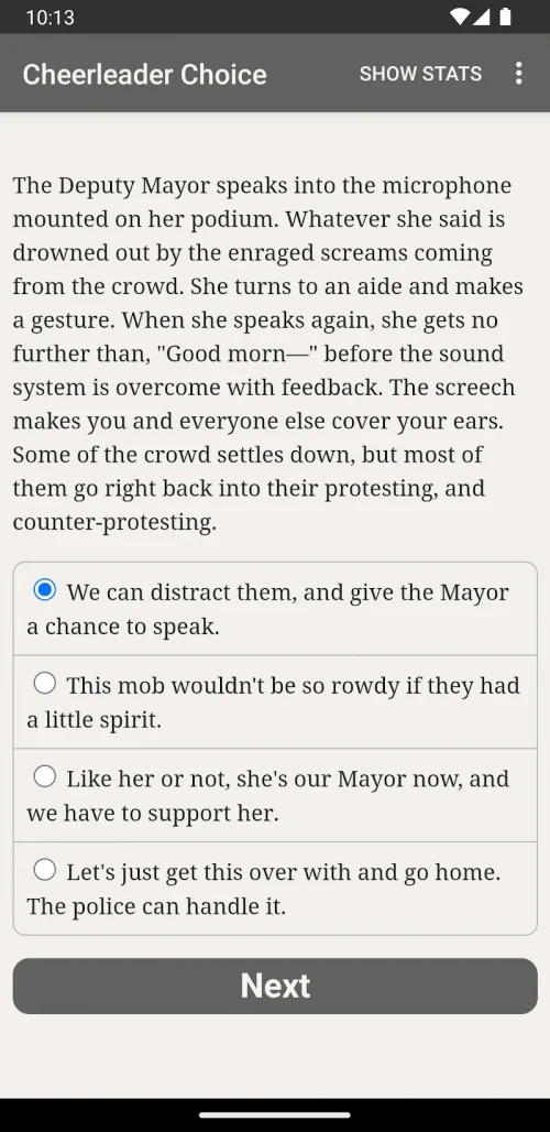 Cheerleader’s Choice