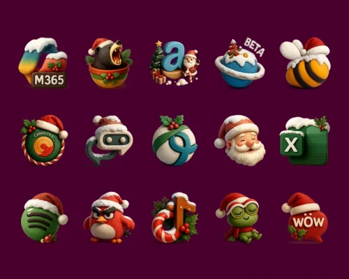 Christmas Fun Icon Pack