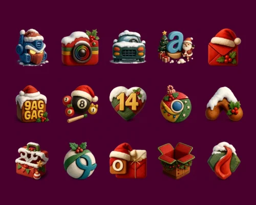 Christmas Fun Icon Pack