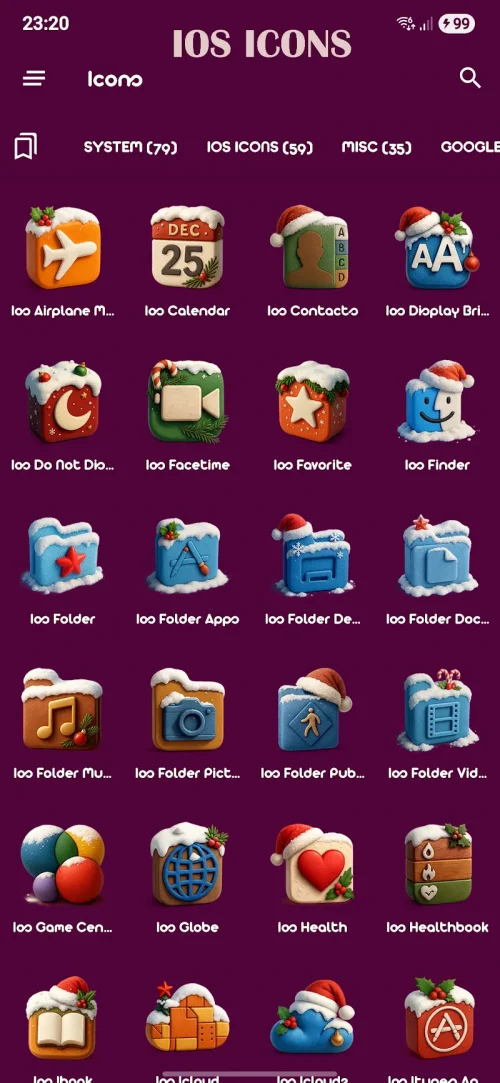 Christmas Fun Icon Pack