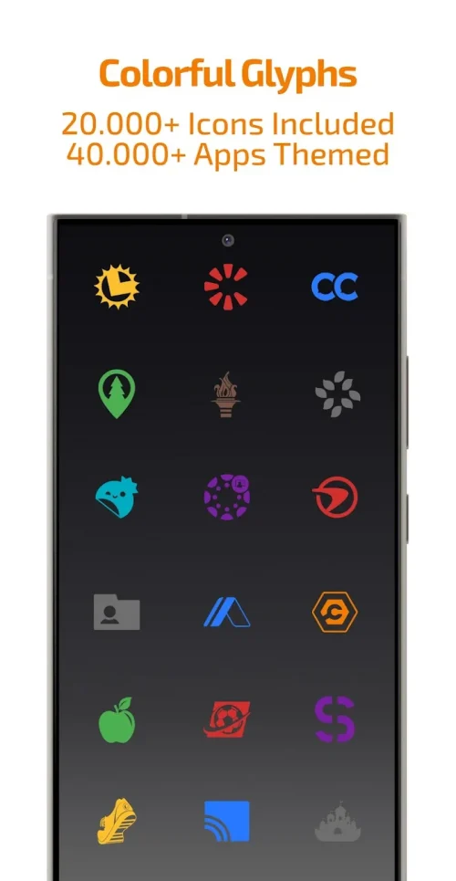 Colors Shapeless Icon Pack