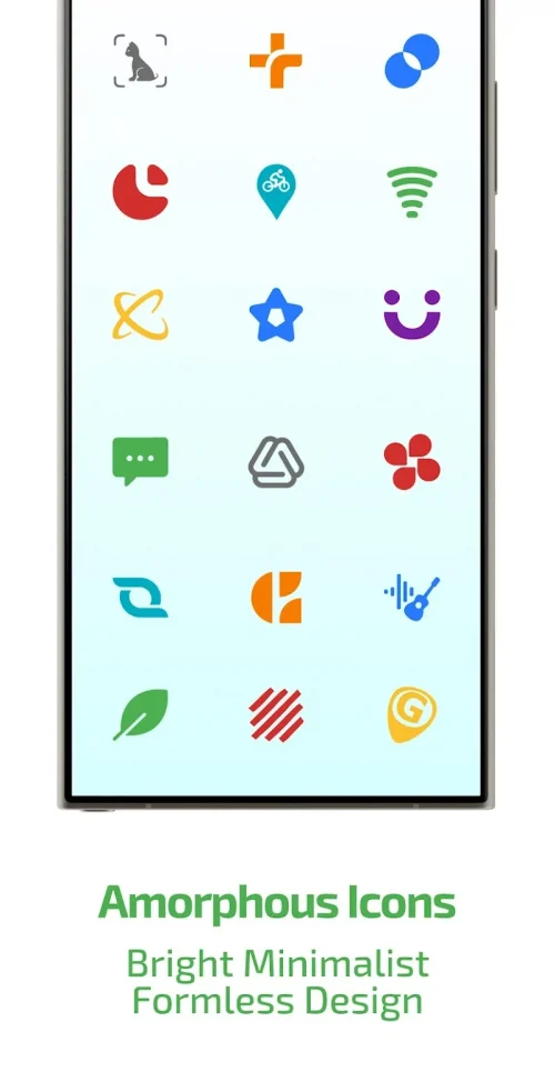 Colors Shapeless Icon Pack