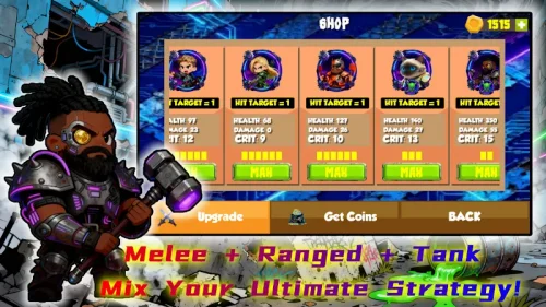 Cyber Rush: Neon Tower Wars