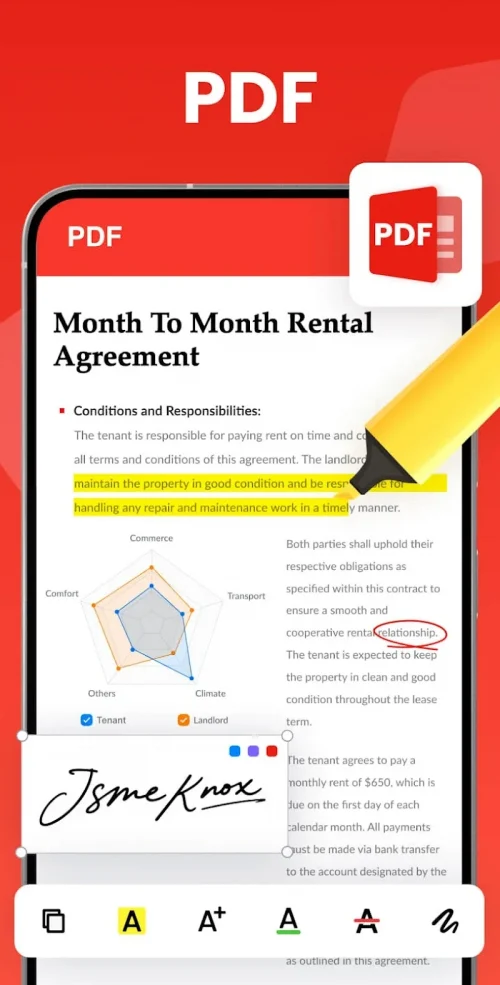 Document Reader – PDF Editor