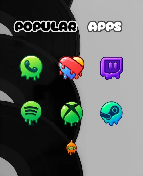 Drip Icon Pack
