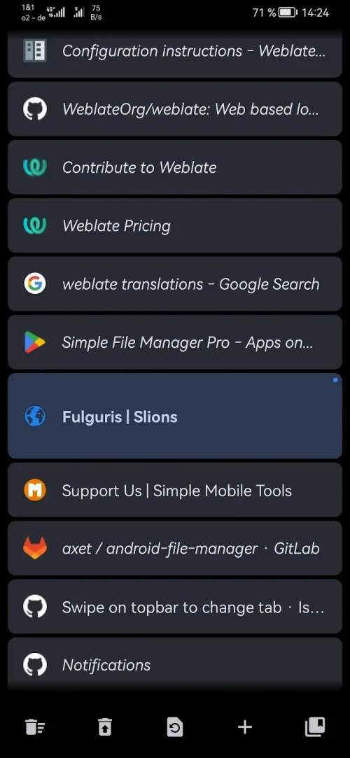 Fulguris Web Browser