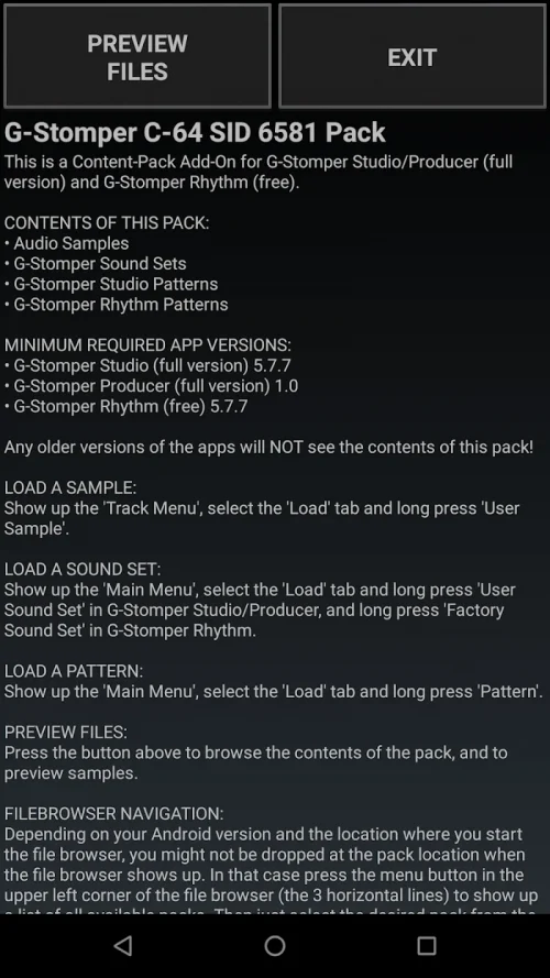 G-Stomper C-64 SID 6581 Pack