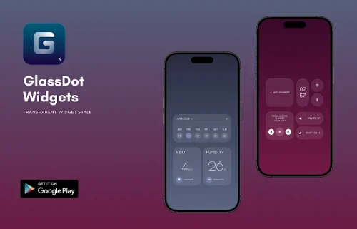 GlassDot Widgets For KWGT