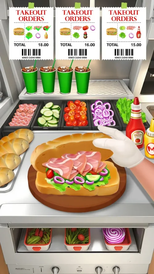 Happy Diner Story™: Cooking