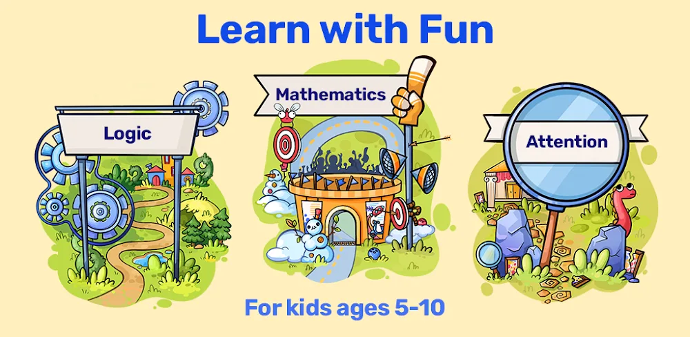 Math & Logic games for kids