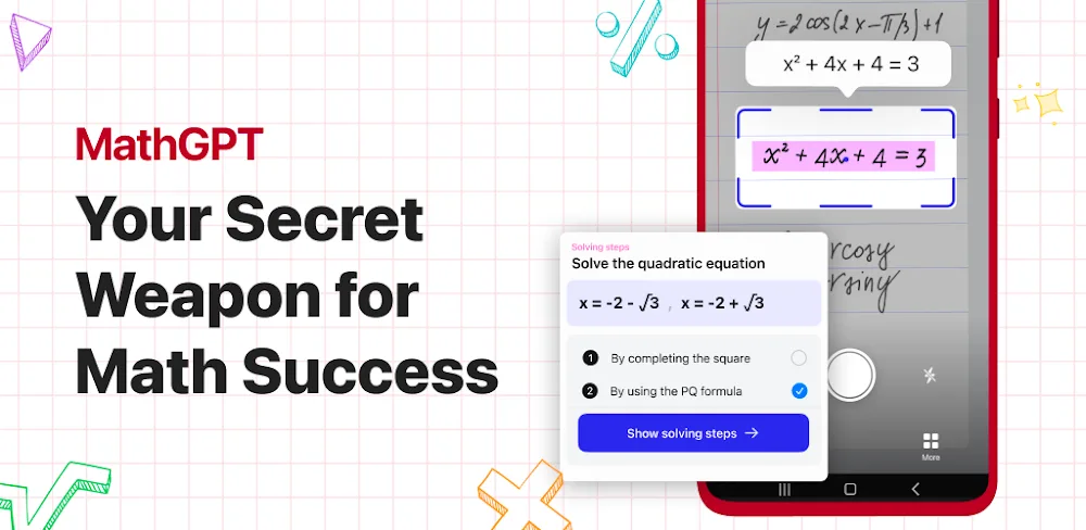 MathGPT Math Solver & Homework