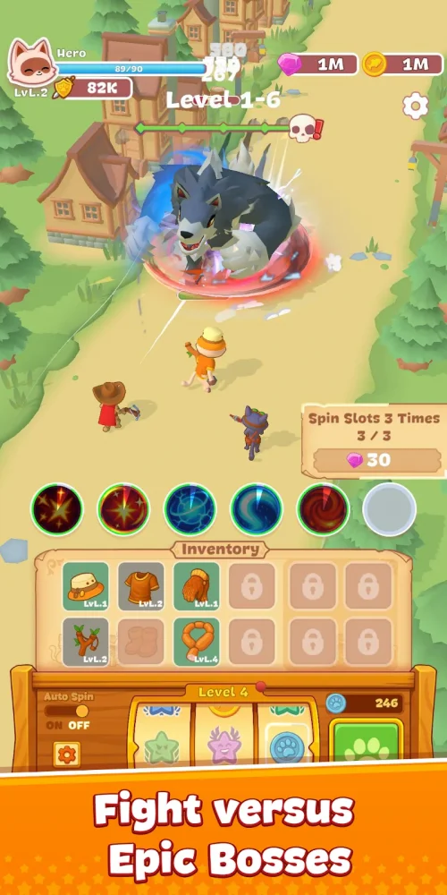Meow Fury: Idle Cat Legends