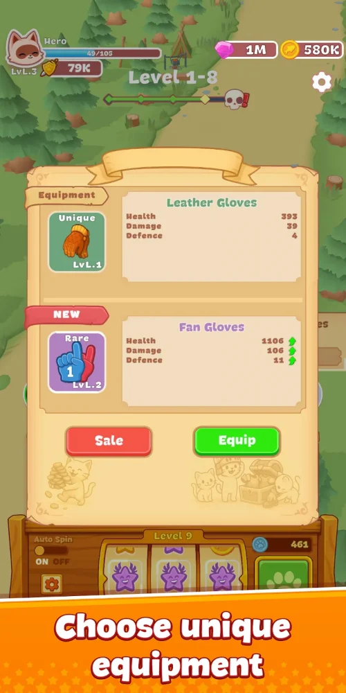 Meow Fury: Idle Cat Legends