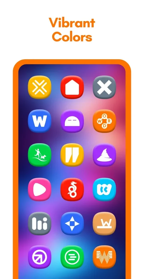 One 3D Color Icon Pack