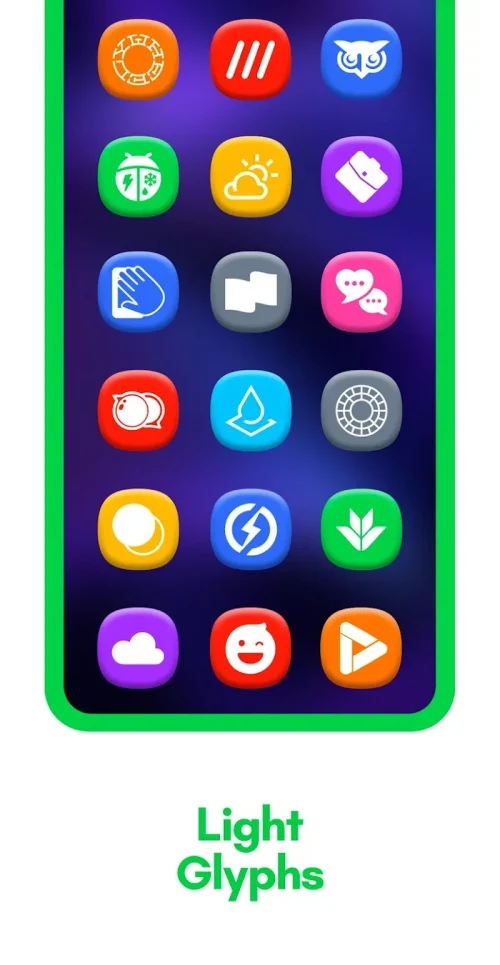One 3D Color Icon Pack