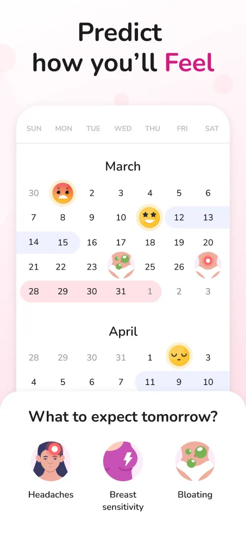 Period Tracker and Calendar